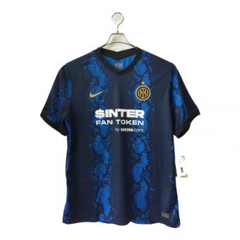 インテルナツィオナーレ・ミラノ サッカーユニフォーム メンズ SIZE XL ブルー 21-22シーズンホームユニフォーム CV7900-414
