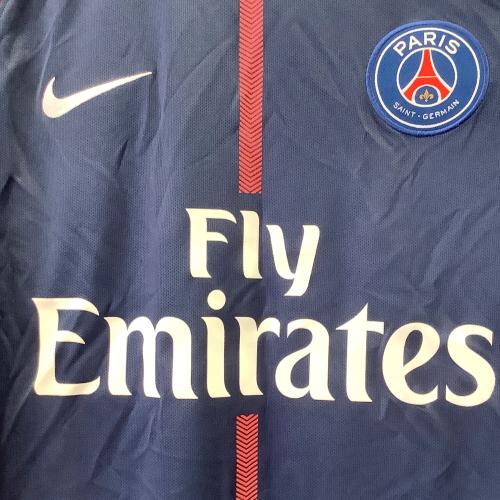 パリ・サンジェルマンFC サッカーユニフォーム メンズ SIZE M ネイビー 17-18シーズンホームユニフォーム 847269-430