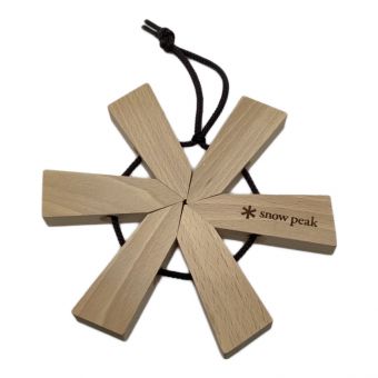 Snow peak (スノーピーク) クッキング用品 ※廃盤品 CS-209 アスタリスク鍋敷き