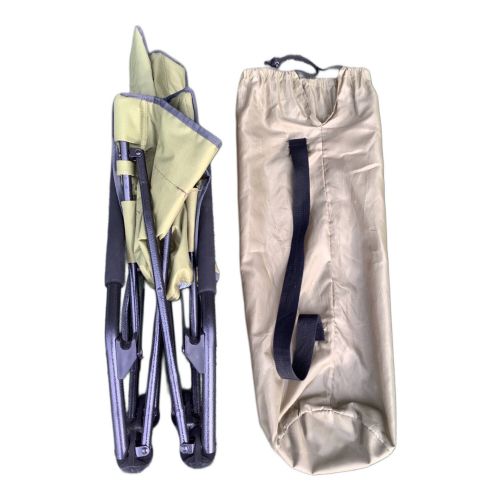 CRAZY CREEK (クレイジークリーク) アウトドアチェア 黄緑 廃盤 希少 レッグクアドビーチチェア