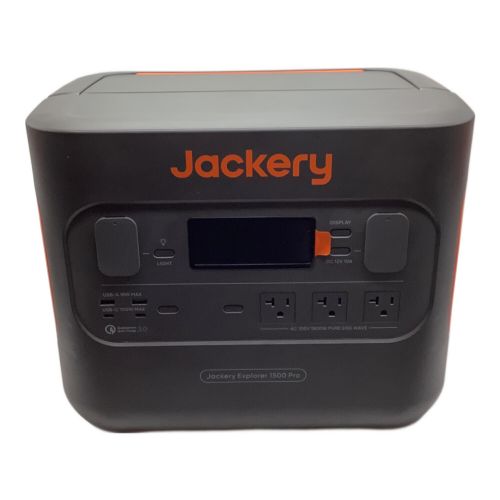 Jackery (ジャックリ) ポータブル電源 動作確認済み JE-1500B 1500Pro 1512Wh 1800W リチウムイオン 50Hz／60Hz