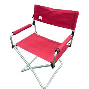 Snow peak (スノーピーク) アウトドアチェア LV-077RD レッド FDチェアワイド