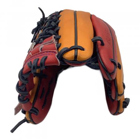 All Star (オールスター) 硬式グローブ 約28cm オレンジ×レッド 内野用