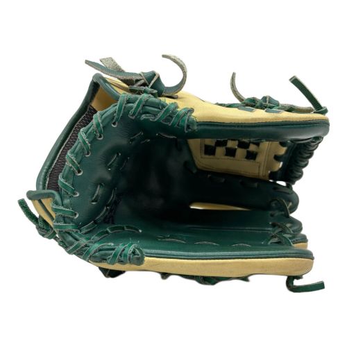 YGS (山本グラブスタジオ) 硬式グローブ 約28cm ベージュ×グリーン 内野用
