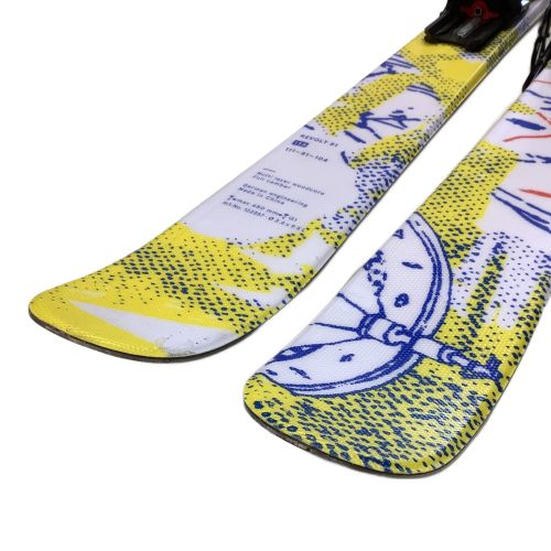 Volkl (フォルクル) ファットスキー 158cm 22-23モデル REVOLT 81 ・MARKER FDT10 フリースタイル