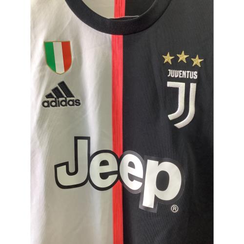 ユベントス サッカーユニフォーム メンズ SIZE L ホワイト×ブラック