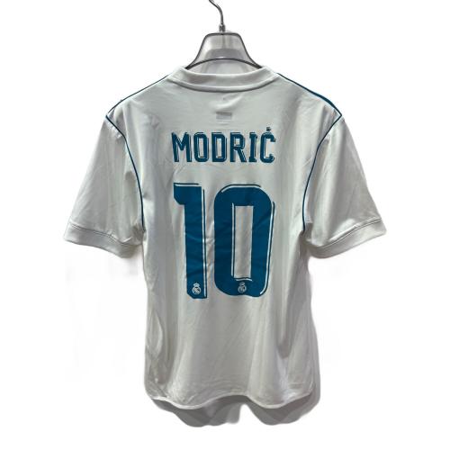 レアル・マドリード サッカーユニフォーム メンズ SIZE L ホワイト 【10】ルカ・モドリッチ 2017-2018シーズン ホーム AZ8059