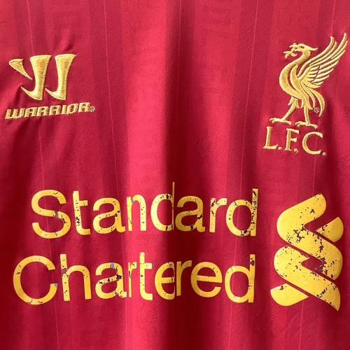 リヴァプール サッカーユニフォーム メンズ SIZE M レッド 【2】グレン・ジョンソン 2013‐2014シーズン ホーム