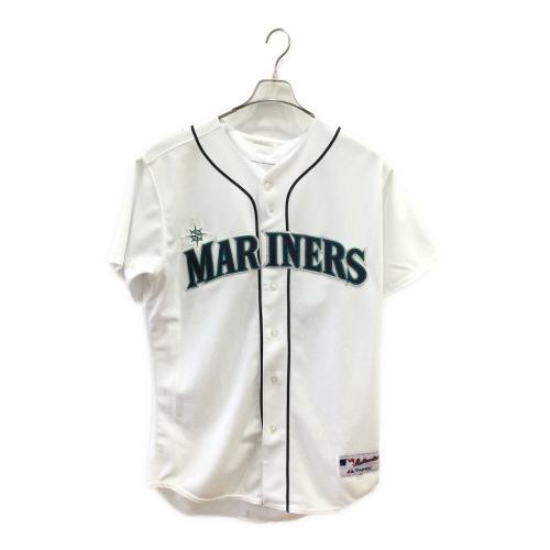 MARINERS (マリナーズ) 応援グッズ SIZE 48 ホワイト Majestic ユニフォーム オーセンティック 背番号無し