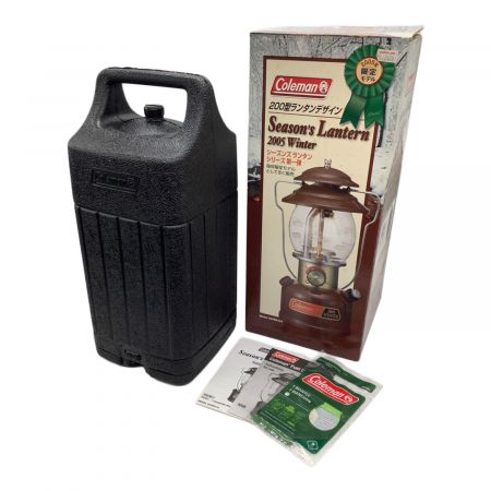 Coleman ガソリンシーズンズランタン 200B ブラウン Coleman ガソリンシーズンズランタン 200B ブラウン Coleman ガソリン