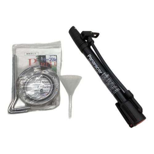 武井バーナー (タケイバーナー) パープルストーブ ケロシンバーナー 301A 接続金具（ポンプアダプター）・調整ハンドルレザーケース・ハンドルカスタム @ 301Aセット