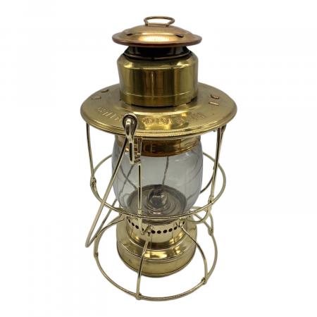 レールロードランタン真鍮 CENTRAL DIVISION 復刻版 レールロード