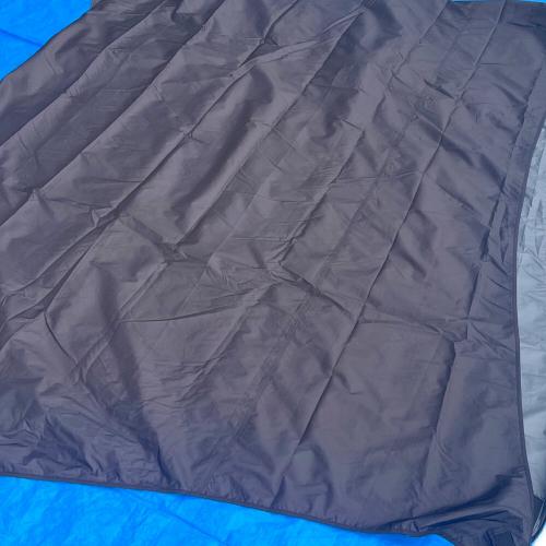 URBAN FOREST (アーバンフォレスト) ヘキサタープ ブラック グラインドロッヂ生刷り加工 幕男 初期 約500×420cm