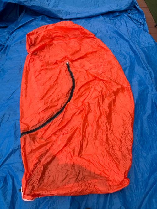 ARAI TENT (アライテント) ソロテント オレンジ オニドーム2 間口166(最大240)×奥行157(就寝部115)×高さ98cm 1～2人用