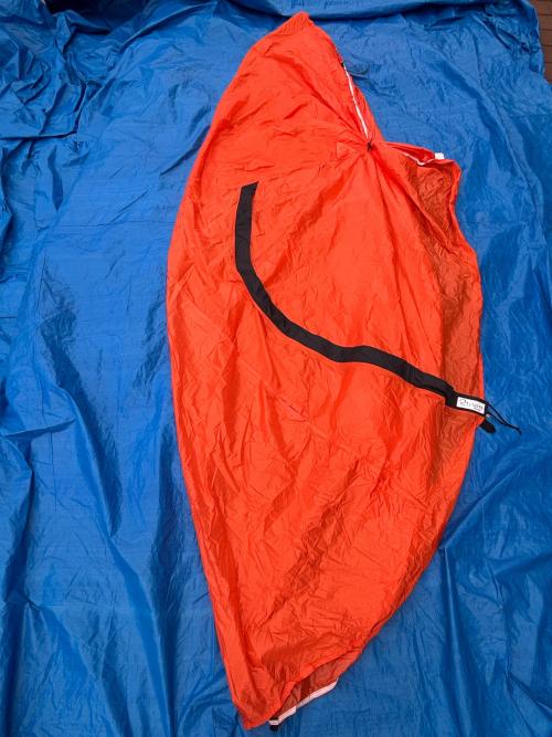 ARAI TENT (アライテント) ソロテント オレンジ オニドーム2 間口166(最大240)×奥行157(就寝部115)×高さ98cm 1～2人用