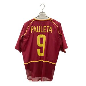 ポルトガル代表 サッカーユニフォーム メンズ SIZE L ブラウン 【9】ペドロ・パウレタ 2002シーズン ホーム