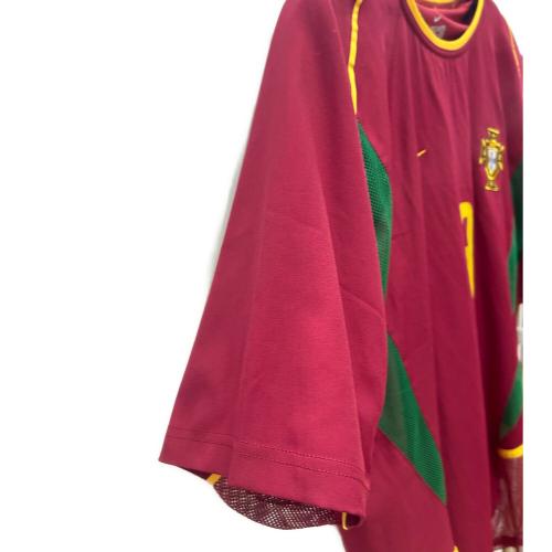 ポルトガル代表 サッカーユニフォーム メンズ SIZE L ブラウン 【9】ペドロ・パウレタ 2002シーズン ホーム