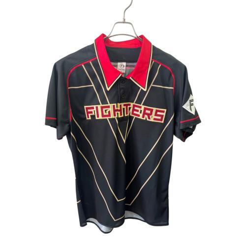 北海道日本ハムファイターズ (ホッカイドウニッポンハムファイターズ) 応援グッズ SIZE L ブラック×レッド 【4】上川畑 大悟 ユニフォーム 新庄監督デザインレプリカユニフォーム