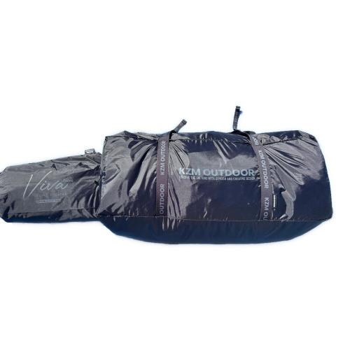 KZM OUTDOOR (カズミアウトドア) シェルター ブラック ビバドームシェルタープライム 約360×360×195cm 2-4人用