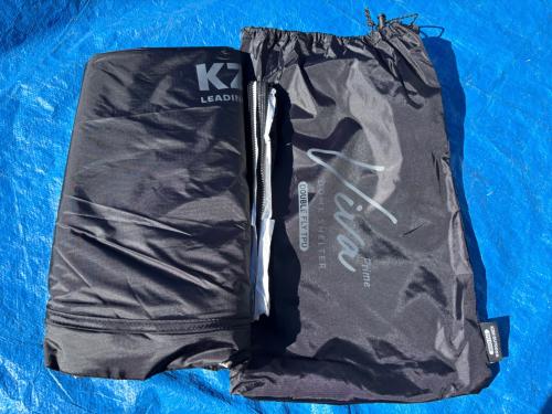 KZM OUTDOOR (カズミアウトドア) シェルター ブラック ビバドームシェルタープライム 約360×360×195cm 2-4人用