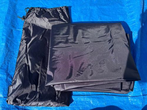 KZM OUTDOOR (カズミアウトドア) シェルター ブラック ビバドームシェルタープライム 約360×360×195cm 2-4人用