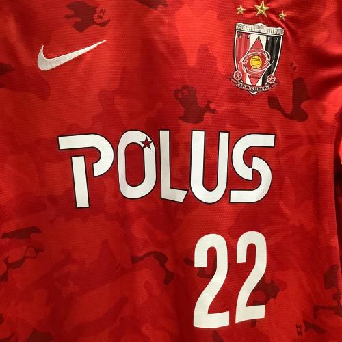 浦和レッズ (ウラワレッズ) 阿部勇樹【22】 2014  ホーム 半袖 レプリカ サッカーユニフォーム 585513-606 メンズ SIZE XL レッド