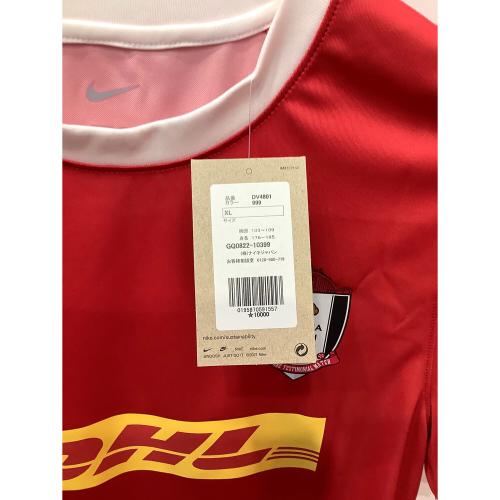 浦和レッズ (ウラワレッズ) サッカーユニフォーム メンズ SIZE LL レッド 阿部勇樹【22】引退記念 DV4801 未使用品