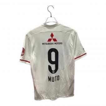 浦和レッズ 武藤雄樹 【9】2016 ユニフォーム アウェイ 半袖 レプリカ サッカーユニフォーム 743921-105 メンズ SIZE LL ホワイト