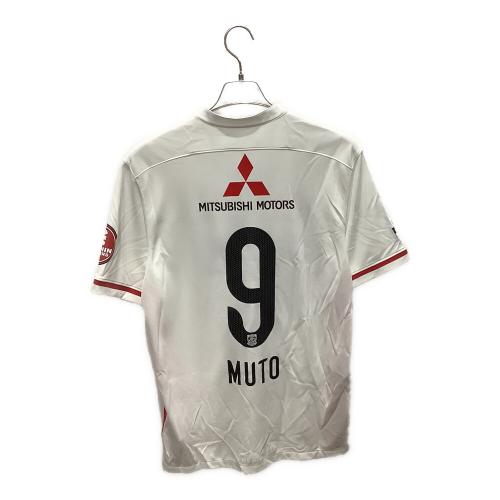 浦和レッズ 武藤雄樹 【9】2016 ユニフォーム アウェイ 半袖 レプリカ サッカーユニフォーム 743921-105 メンズ SIZE LL ホワイト