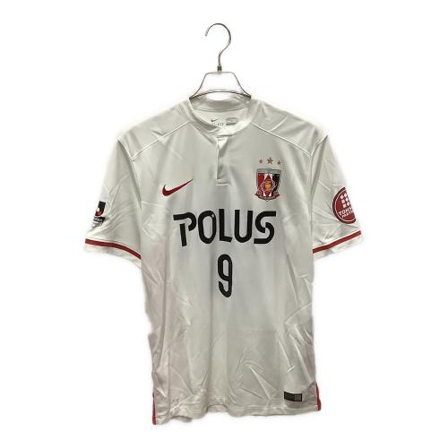 浦和レッズ 武藤雄樹 【9】2016 ユニフォーム アウェイ 半袖 レプリカ サッカーユニフォーム 743921-105 メンズ SIZE LL ホワイト