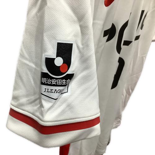 浦和レッズ 武藤雄樹 【9】2016 ユニフォーム アウェイ 半袖 レプリカ サッカーユニフォーム 743921-105 メンズ SIZE LL ホワイト