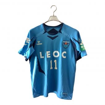 横浜FC (ヨコハマエフシー) サッカーユニフォーム メンズ SIZE L ブルー 【11】三浦 知良 2009シーズン ホーム HAG1021