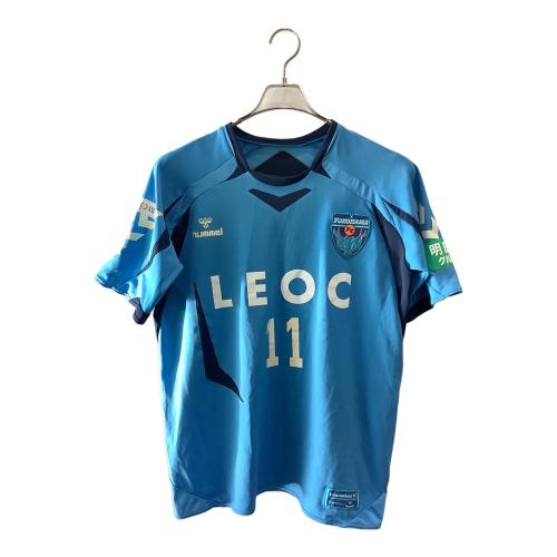 横浜FC (ヨコハマエフシー) サッカーユニフォーム メンズ SIZE L ブルー 【11】三浦 知良 2009シーズン ホーム HAG1021