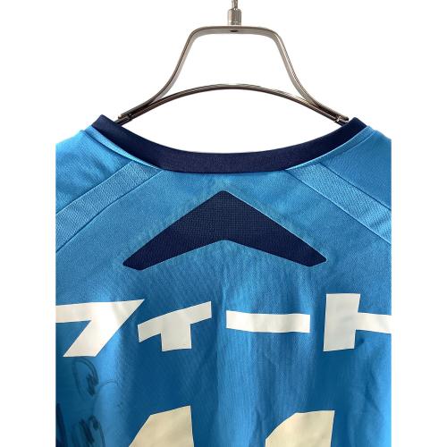 横浜FC (ヨコハマエフシー) サッカーユニフォーム メンズ SIZE L ブルー 【11】三浦 知良 2009シーズン ホーム HAG1021