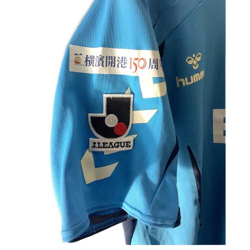 横浜FC (ヨコハマエフシー) サッカーユニフォーム メンズ SIZE L ブルー 【11】三浦 知良 2009シーズン ホーム HAG1021