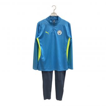 PUMA (プーマ) ジャージセット メンズ SIZE M ブルー 24-25 MCFC マンチェスターシティ 777555-12