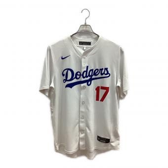 ロサンゼルス・ドジャース 応援グッズ SIZE L ホワイト NIKE ユニフォーム 大谷翔平【17】ショートスリーブ ジャージ T7LM-LDHO