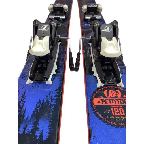 K2 (ケーツー) pettitor 120 オールマウンテン ブルー・2015年モデル 約190㎝