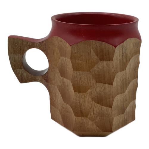 Akihiro Wood Works アウトドア食器 ジンカップ 漆 レッドエル