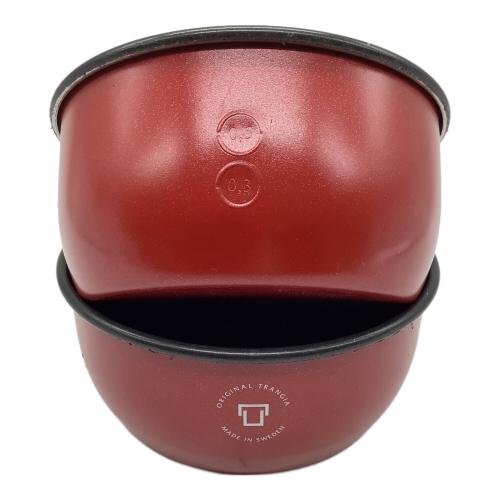 希少　Trangia トランギア90周年記念　ストームクッカー S 赤　中古品 TFスポーツ岩槻店】trangia(トランギア)の赤クッカー、ストーム