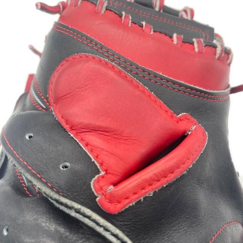 MIZUNO (ミズノ) 軟式グローブ 約32.5cm レッド×ブラック オーダーグローブ キャッチャーミット