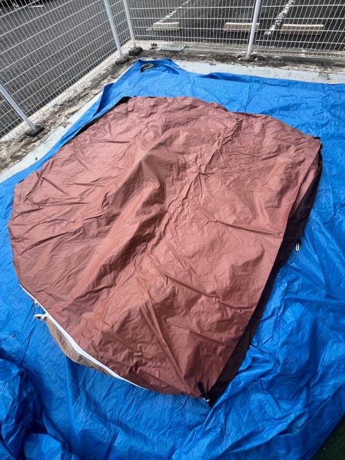 pajamamoon (パジャマムーン) Ａ型テント ショコラカスタム別注 リトルウイング 約200x200x160cm 2～3人用