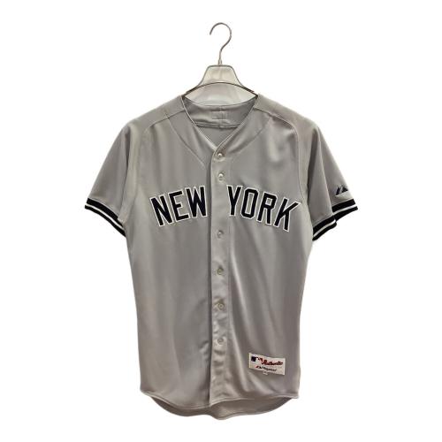 ニューヨークヤンキース (RUSSELL ATHLETIC) 応援グッズ SIZE L グレー ユニフォーム イチロー【31】オーセンティックユニフォーム