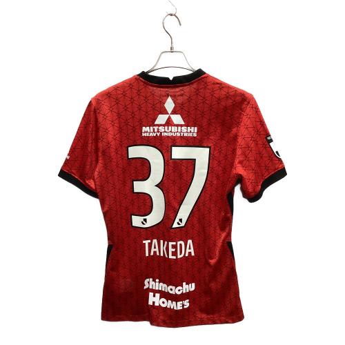 浦和レッズ サッカーユニフォーム メンズ SIZE XL レッド 【37】武田 英寿 2021シーズン ホーム オーセンティック CV9233-611