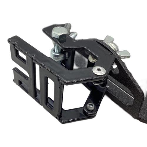 NATURE TONES (ネイチャートーンズ) ファニチャーアクセサリー ブラックxブラウン ポールグリップテーブル