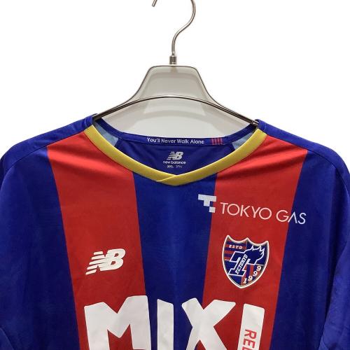 FC東京 (エフシートウキョウ) 2022年シーズン・ホーム サッカーユニフォーム ※NEW BALANCE メンズ SIZE 3XL ブルーxレッド