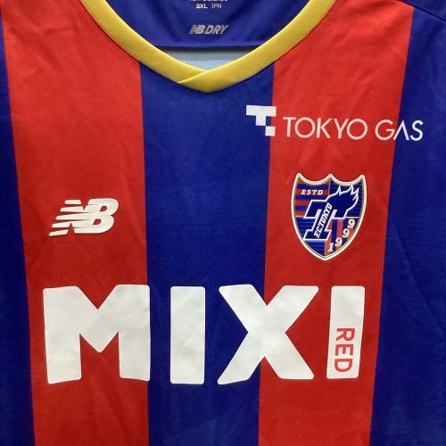 FC東京 (エフシートウキョウ) 2022年シーズン・ホーム サッカーユニフォーム ※NEW BALANCE メンズ SIZE 3XL ブルーxレッド