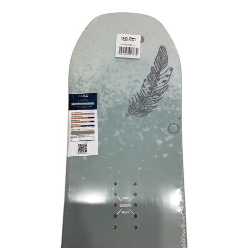 SABRINA (サブリナ) スノーボード 141cm 24-25モデル 未使用 2x4 ハイブリッドキャンバー LOUVE