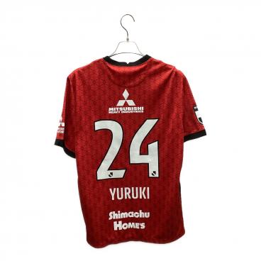 浦和レッズ サッカーユニフォーム メンズ SIZE XL レッド 【37】武田