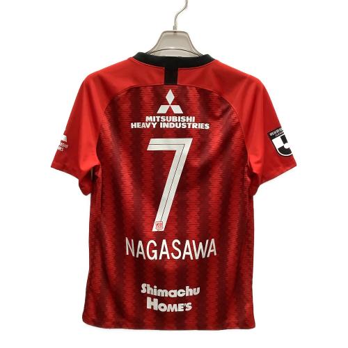 浦和レッズ (ウラワレッズ) 2019シーズン ホーム サッカーユニフォーム AQ4445-611 【7】長澤 和輝 メンズ SIZE L レッド